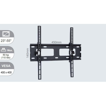 Vivolink Wall mount medium tilt up to